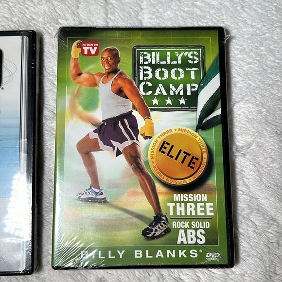 Billy Blanks DVD Combo Pack Tae Bo 2004 Capture the Power Mission 3 Abs NEW - Picture 3 of 11